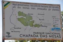 Entrada do P.N da Chapada das Mesas, região de Carolina - MA